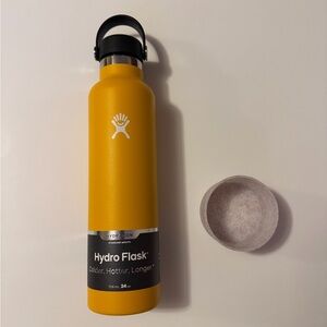 24oz hydration with flex cap lid/ starfish orange/ insulated